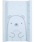 Αλλαξιέρα μαλακή  KikkaBoo - Bear with me, Blue, 70 x 50 cm - 1t
