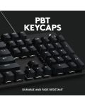 Μηχανικό πληκτρολόγιο Logitech - G413 TKL SE, tactile, LED, μαύρο - 5t