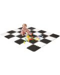 Μαλακό χαλάκι παιχνιδιού  KinderKraft - Luno,μαύρο - 6t