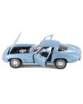 Μεταλλικό αυτοκίνητο  Welly - Chevrolet Corvette, 1:24,μπλε - 2t