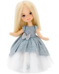 Απαλή κούκλα Orange Toys Sweet Sisters - Η Mia με γαλάζιο φόρεμα, 32 εκ - 1t