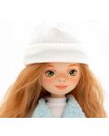 Απαλή κούκλα Orange Toys Sweet Sisters - Sunny με μέντα παλτό, 32 εκ - 4t
