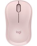 Ποντίκι Logitech - M220 Silent, Οπτικό , ασύρματο, ροζ - 1t