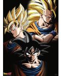 Μίνι αφίσα GB eye Animation: Dragon Ball Z - Goku Transformations - 1t