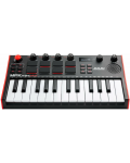 MIDI controller Akai Professional - MPK Mini Play MK3, μαύρο - 1t