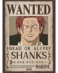 Μίνι αφίσα  GB eye Animation: One Piece - Wanted Shanks - 1t