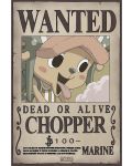  Μίνι αφίσα GB eye Animation: One Piece - Chopper Wanted Poster (Series 2) - 1t