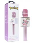 Μικρόφωνο OTL Technologies - Pokemon Jigglypuff, ασύρματο, ροζ - 4t