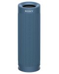 Mini ηχείο Sony - SRS-XB23, μπλε - 2t
