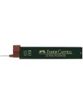 Μίνι γραφίτες  Faber-Castell - Super-Polymer, 0.5 mm, HB, 12 τεμάχια - 1t