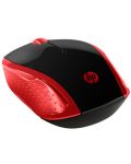 Ποντίκι HP - 200 Emprs, οπτικό, ασύρματο, κόκκινο/μαύρο - 2t