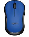 Ποντίκι Logitech - M220 Silent, ασύρματο, μπλε - 1t