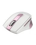 Ποντίκι A4tech - Fstyler FG35, οπτικό ασύρματο, άσπρο/ροζ - 3t