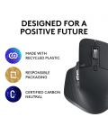 Ποντίκι Logitech - MX Master 3S, οπτικό, ασύρματο, Graphite - 8t