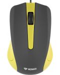 Ποντίκι Yenkee - 1015YW, οπτικό, κίτρινο - 1t