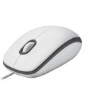 Ποντίκι Logitech - M100, οπτικό, λευκό - 3t