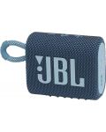 Mini ηχείο JBL - Go 3, μπλε - 2t