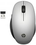 Ποντίκι HP - 300 Dual Mode, οπτικό, ασύρματο, μαύρο/ασήμι - 1t