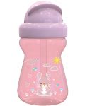 Αθλητικό μπουκάλι Lorelli Baby Care - Animals, 200 ml, ροζ - 1t