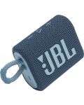 Mini ηχείο JBL - Go 3, μπλε - 1t