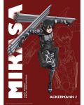  Μίνι αφίσα GB eye Animation: Attack on Titan - Mikasa - 1t