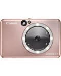 Φωτογραφική μηχανή στιγμής Canon - Zoemini S2, 8MPx, Rose Gold - 2t