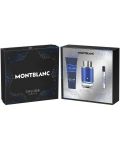Mont Blanc Explorer Ultra Blue Σετ - Eau de Parfum, 100 και 7.5 ml + Αφρόλουτρο, 100 ml - 3t