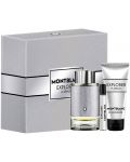 Mont Blanc Explorer Platinum Σετ - Eau de Parfum, 100 и 7.5 ml + Αφρόλουτρο, 100 ml - 1t