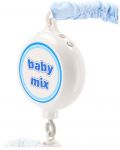Μουσικό περιστρεφόμενο παιχνίδι Baby Mix - Με αρκούδες, μπλε - 2t