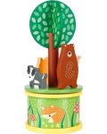Μουσικό περιστρεφόμενο παιχνίδι Orange Tree Toys - Forest animals - 2t