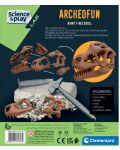 Εκπαιδευτικό σετ Clementoni Science &Play - Ανασκαφή κρανίου τυραννόσαυρου - 4t