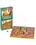 Επιτραπέζιο παιχνίδι Snakes & Ladders -οικογενειακό  - 2t