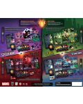 Επιτραπέζιο παιχνίδι Marvel Dice Throne 4 Hero Box - Scarlet Witch vs Thor vs Loki vs Spider-Man - 2t