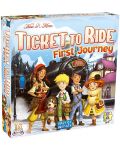 Επιτραπέζιο παιχνίδι Ticket to Ride: First Journey (Europe) - παιδικό  - 1t