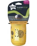 Κύπελλο που δεν χυθεί Tommee Tippee - Superstar, 390 ml, κίτρινο - 5t