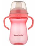 Κύπελλο που δεν χύνεται Canpol - 250  ml, ροζ - 1t