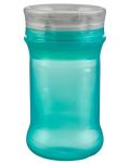Κύπελλο που δεν χυθεί με μαλακό χείλος σιλικόνης  Vital Baby - 360°, 280 ml,πράσινο - 1t