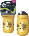 Κύπελλο που δεν χυθεί Tommee Tippee - Superstar, 390 ml, κίτρινο - 4t