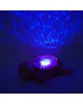 Νυχτερινό φωτιστικό-προβολέας Cloud B - Θαλάσσια χελώνα, ροζ - 4t