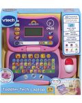 Εκπαιδευτικό παιχνίδι Vtech - Φορητός υπολογιστής, ροζ (αγγλική γλώσσα) - 1t