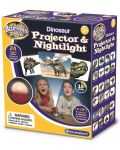 Εκπαιδευτικό παιχνίδι Brainstorm - Προβολέας και νυχτερινή λάμπα, δεινόσαυρος - 1t