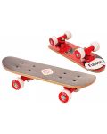Παιδικό μίνι skateboard D'Arpeje - Κόκκινο, 43 εκ - 1t