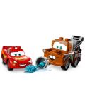 Κατασκευαστής LEGO Duplo - Διασκέδαση στο πλυντήριο αυτοκινήτων με τους McQueen and Matthew (10996) - 3t
