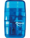 Ξύστρα με γόμα Maped Connect - Тransparent, μπλε - 1t