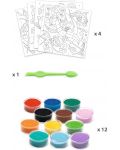Εικονογραφήσεις χρωματισμού άμμου εμπνευσμένες από το στυλ του VASSILY KANDINSKY -αφηρημένη τέχνη - 4t