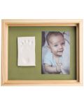 Αποτύπωμα  Baby Art - Pure Frame, κορνίζα Natural, με οργανικό πηλό - 1t
