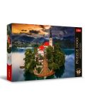 Παζλ  Trefl 1000 κομμάτια - Λίμνη Μπλεντ, Σλοβενία - 1t