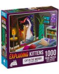 Παζλ Exploding Kittens από 1000 κομμάτια - Καθρέφτης γάτας - 1t