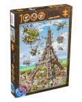 Παζλ D-Toys 1000 κομμάτια – Ο Πύργος του Άιφελ  - 1t