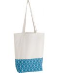 Τσάντα αγορών  Giftpack - 38 x 42 cm,μπλε και λευκό  - 1t